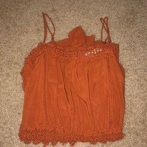 Orange romper